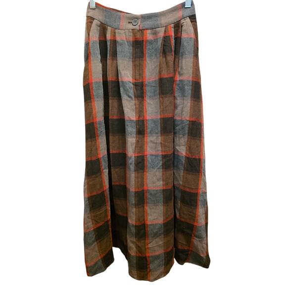 Anthropologie Mare Mare x Anthropologie Full Plaid Skirt Size XS EUC - Picture 6 of 10